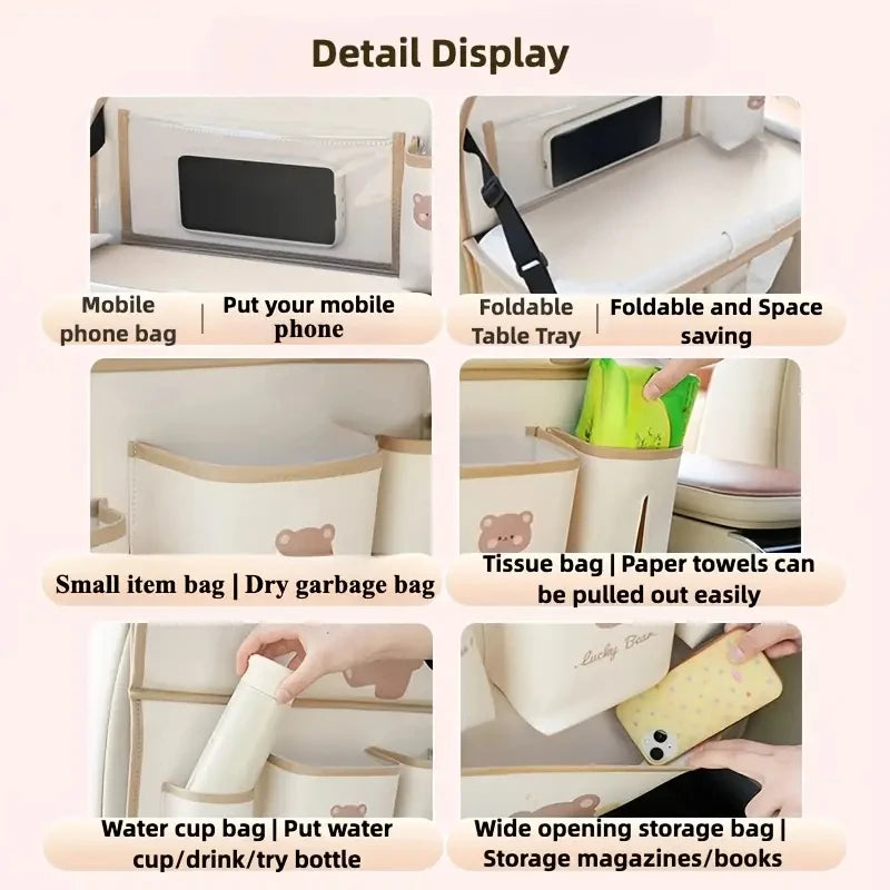 Luxury Seatback Organizer