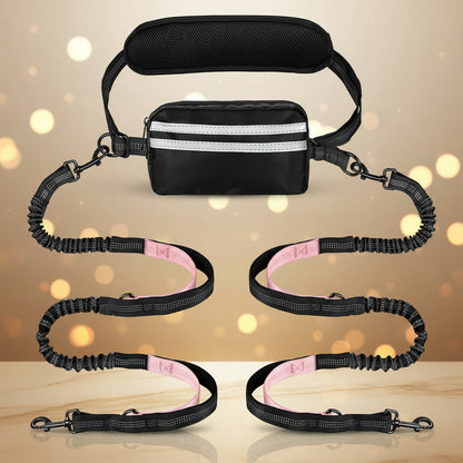 StrideSync Hands-Free Dual Dogs Leash