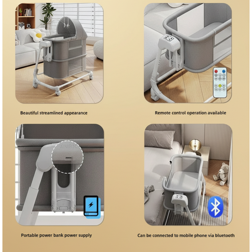CloudNest Serenity Crib