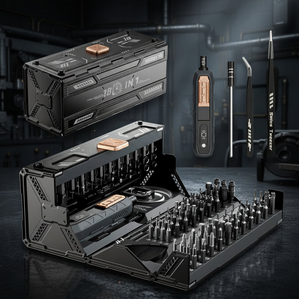 TitanVault 180 Elite Precision Multifuction Toolkit