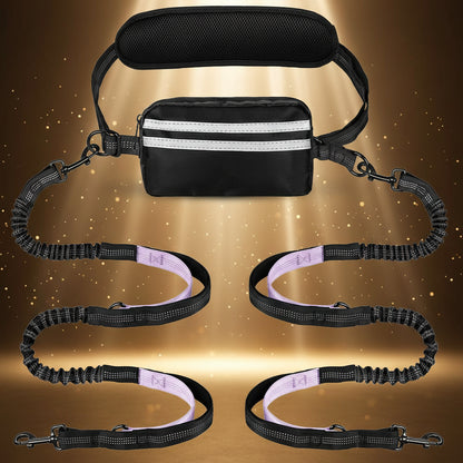 StrideSync Hands-Free Dual Dogs Leash