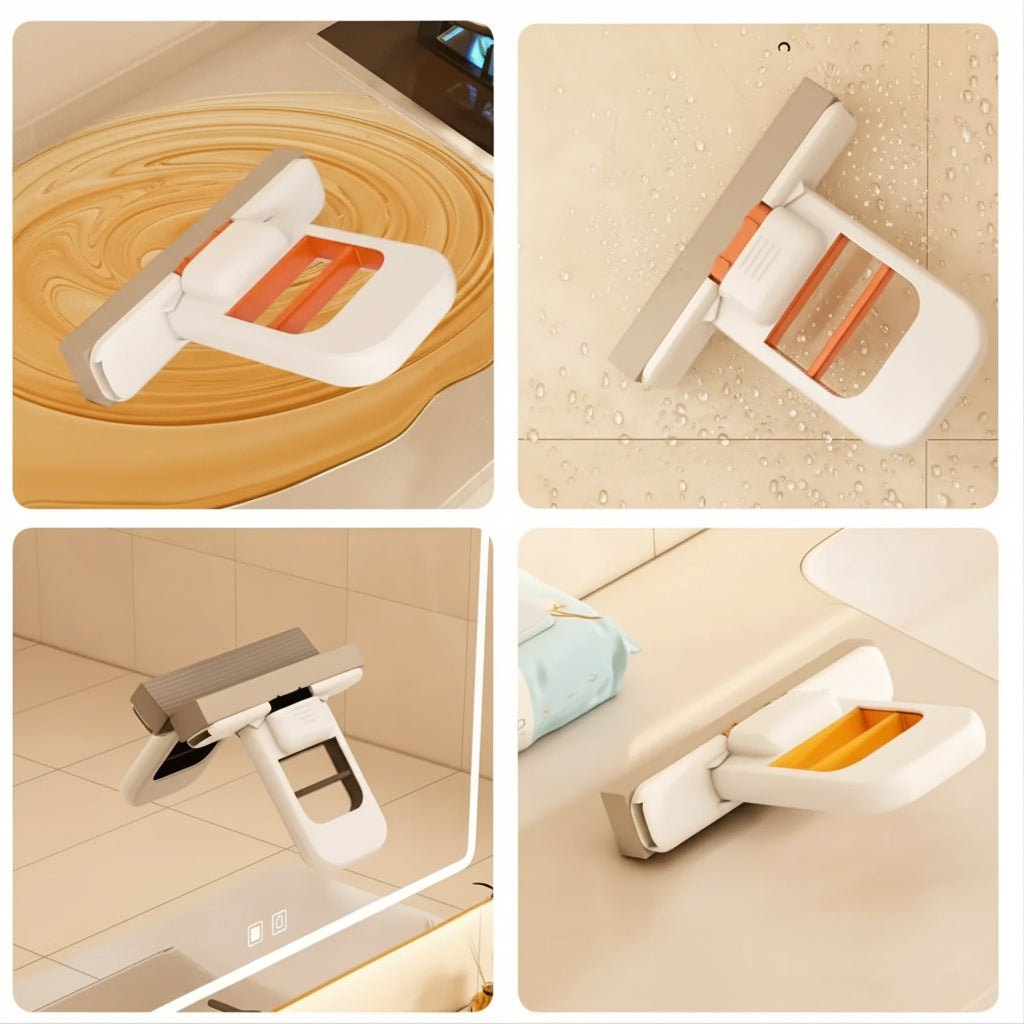 AquaFold Self-Wring Mini Mop